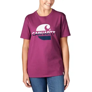 Carhartt Loose Fit S/S graphic T-shirt - Magenta Agate 105738