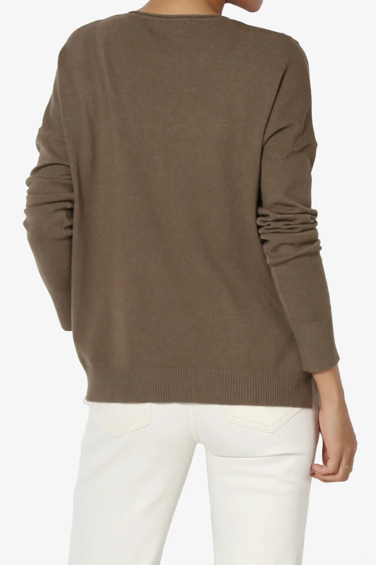 Carolina Long Sleeve Relaxed Fit Knit Top