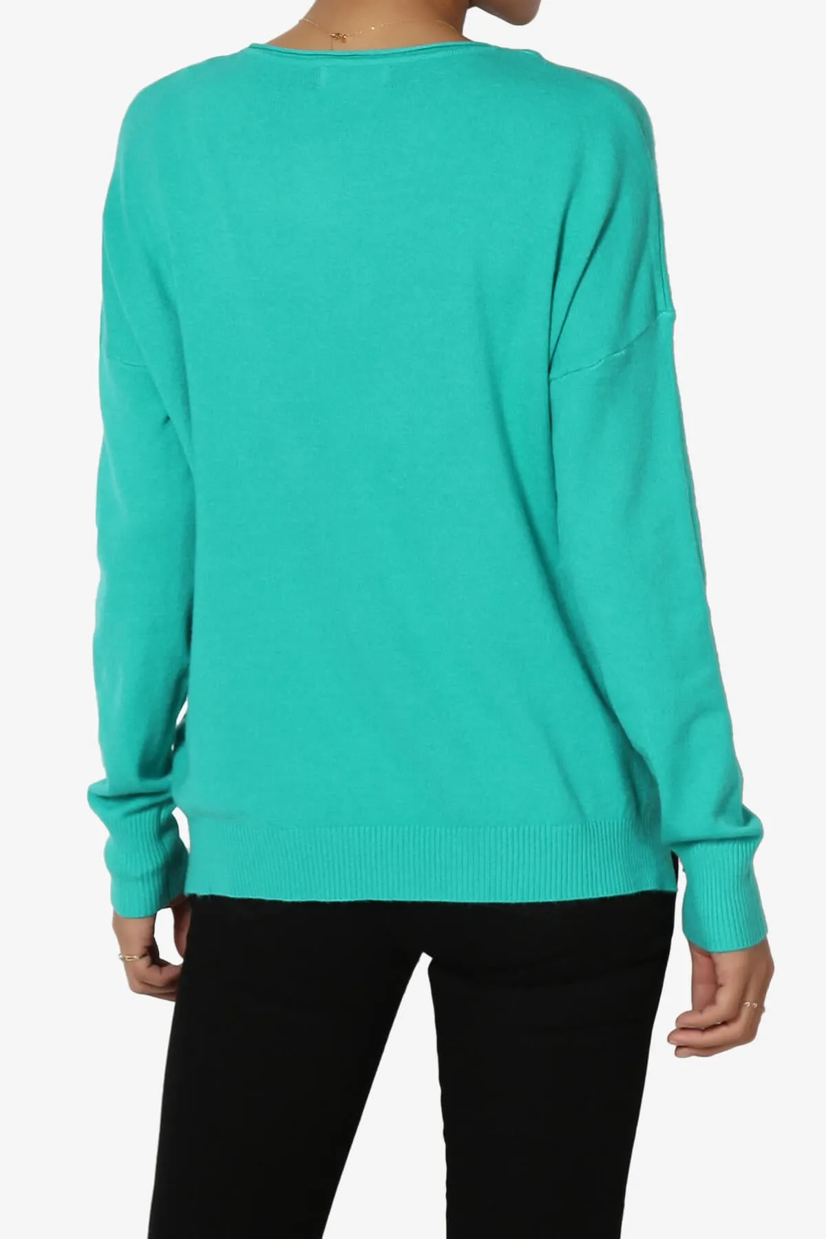 Carolina Long Sleeve Relaxed Fit Knit Top