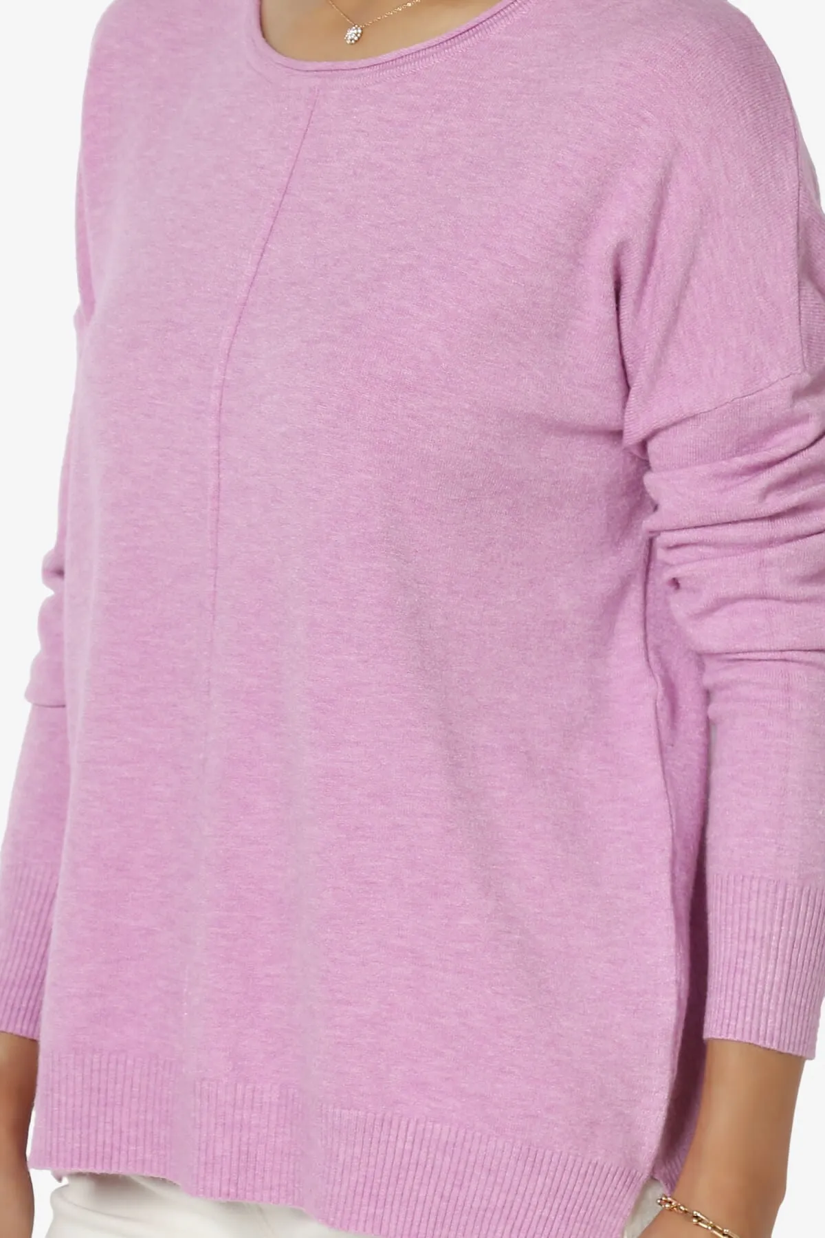 Carolina Long Sleeve Relaxed Fit Knit Top