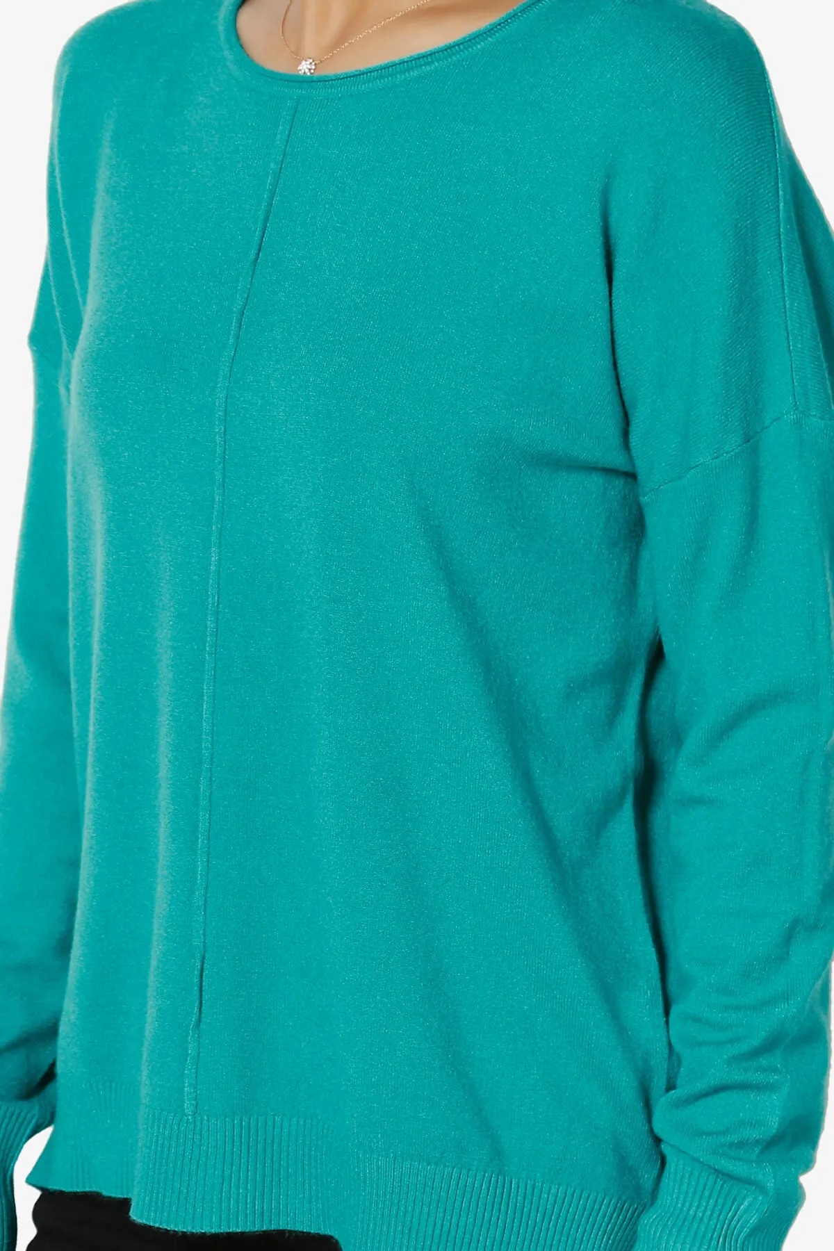 Carolina Long Sleeve Relaxed Fit Knit Top