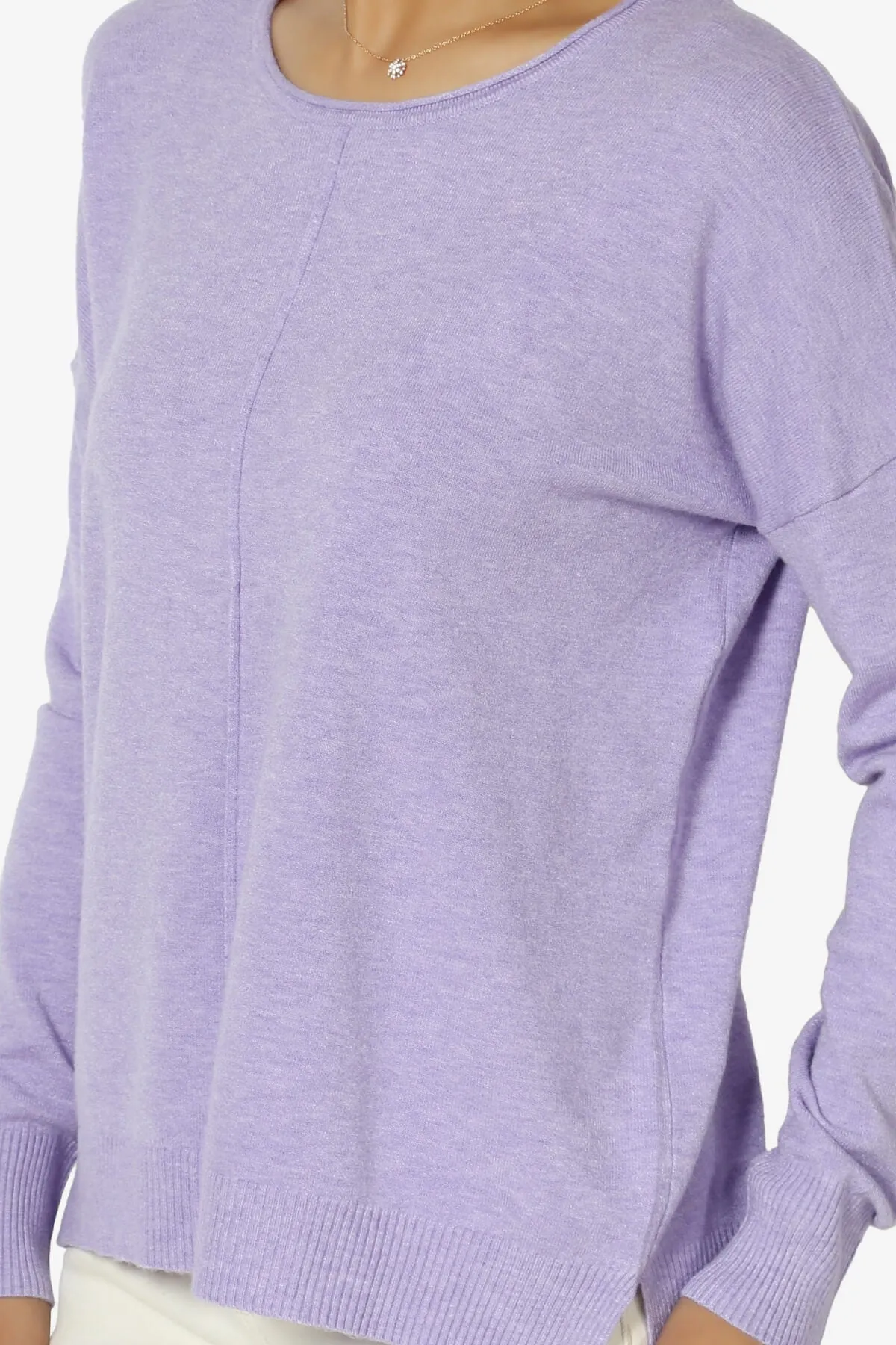 Carolina Long Sleeve Relaxed Fit Knit Top