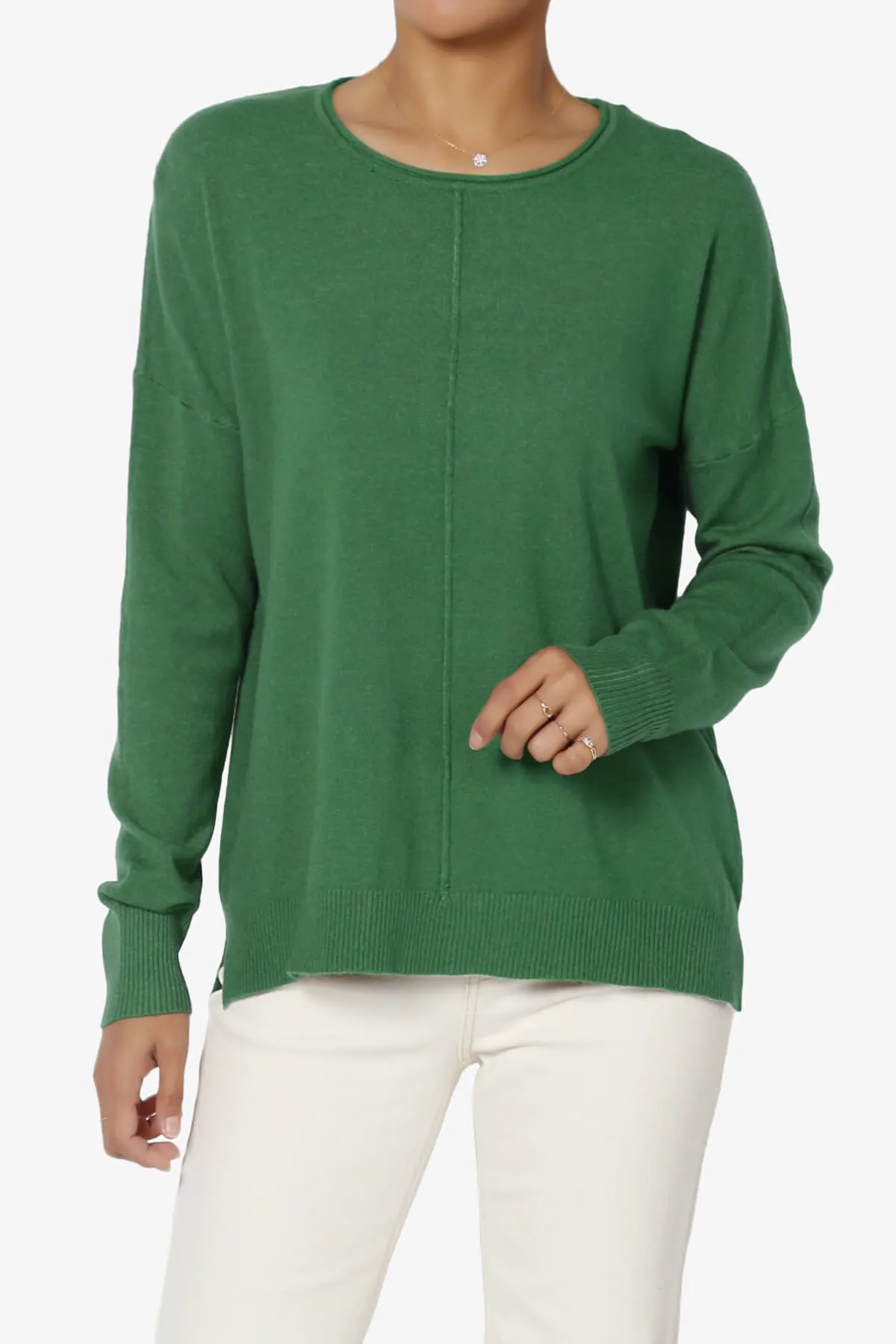 Carolina Long Sleeve Relaxed Fit Knit Top