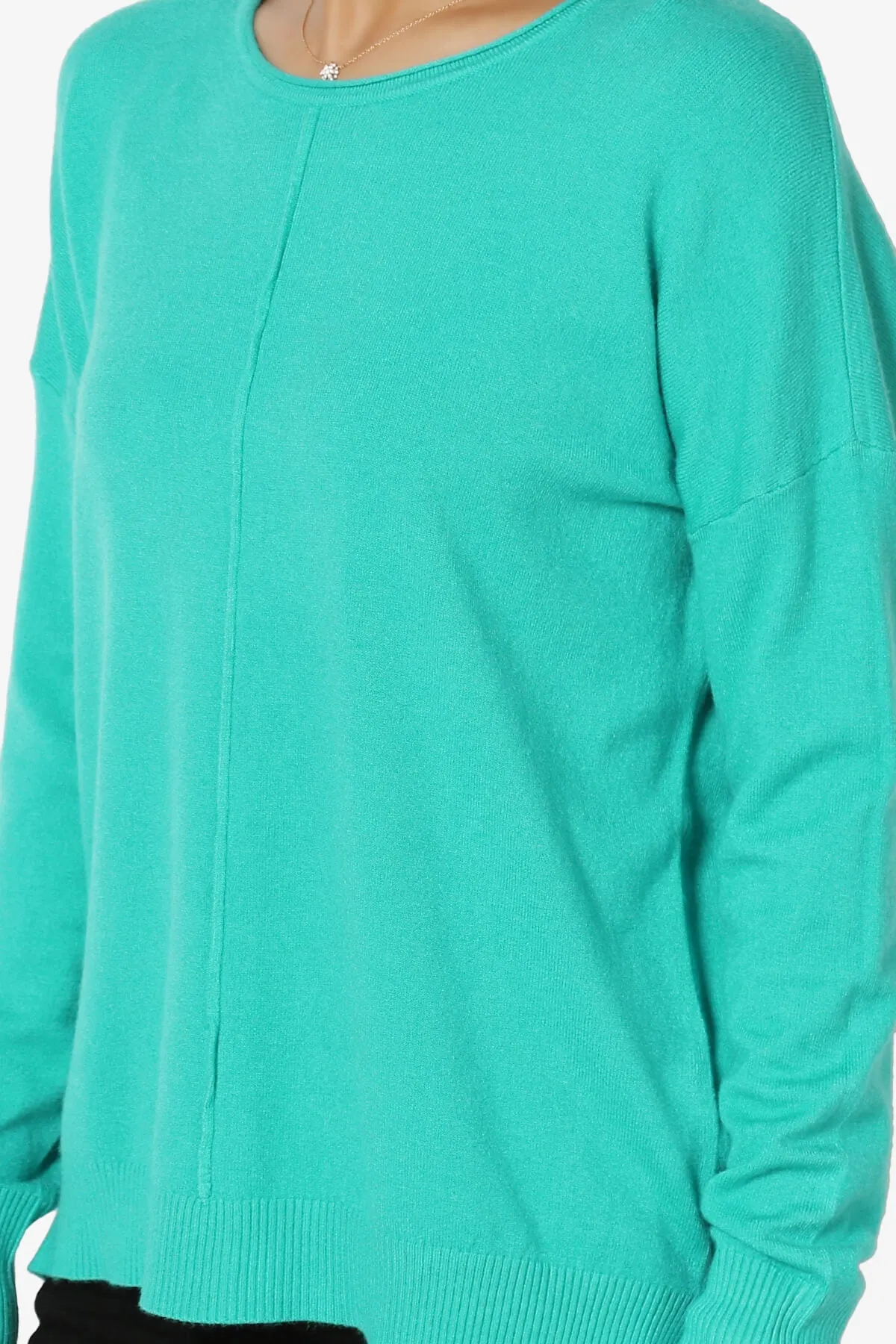 Carolina Long Sleeve Relaxed Fit Knit Top