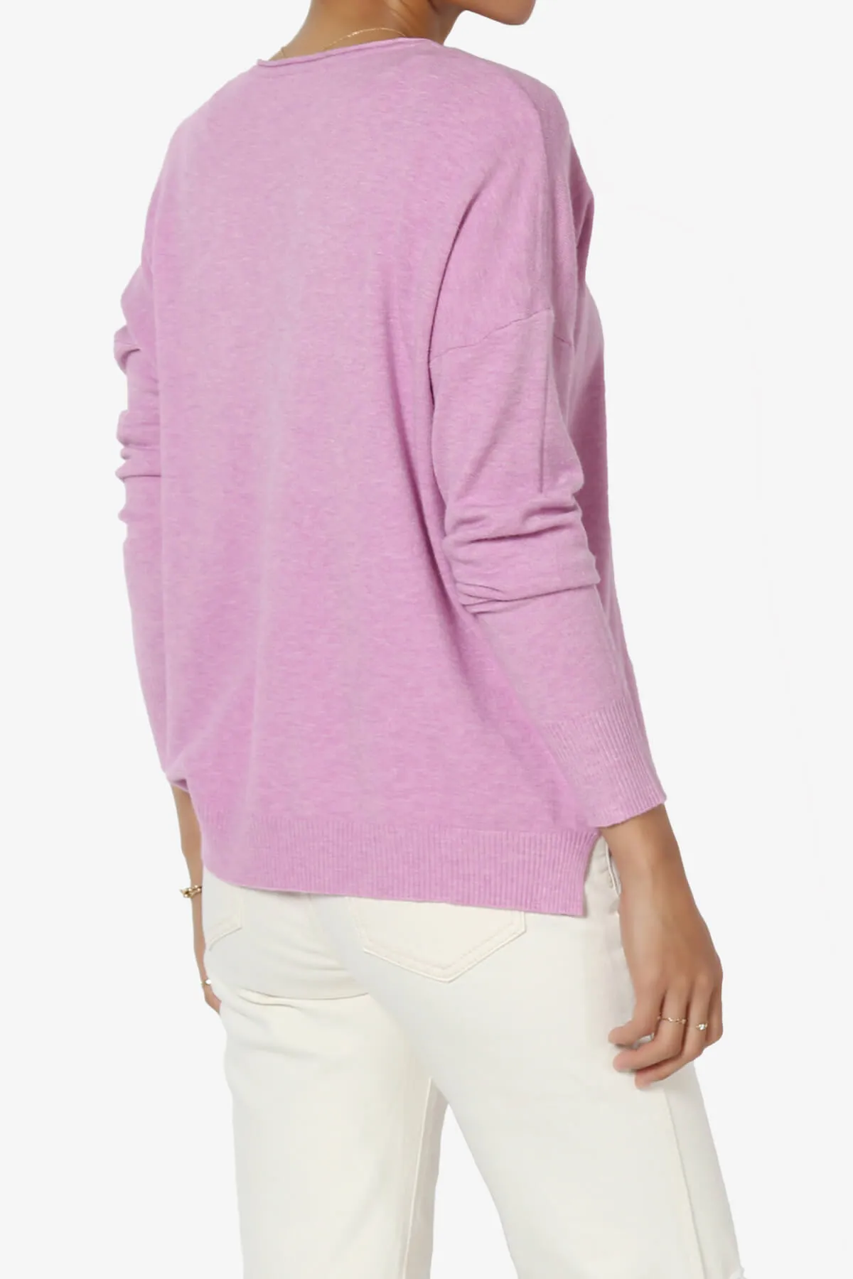 Carolina Long Sleeve Relaxed Fit Knit Top