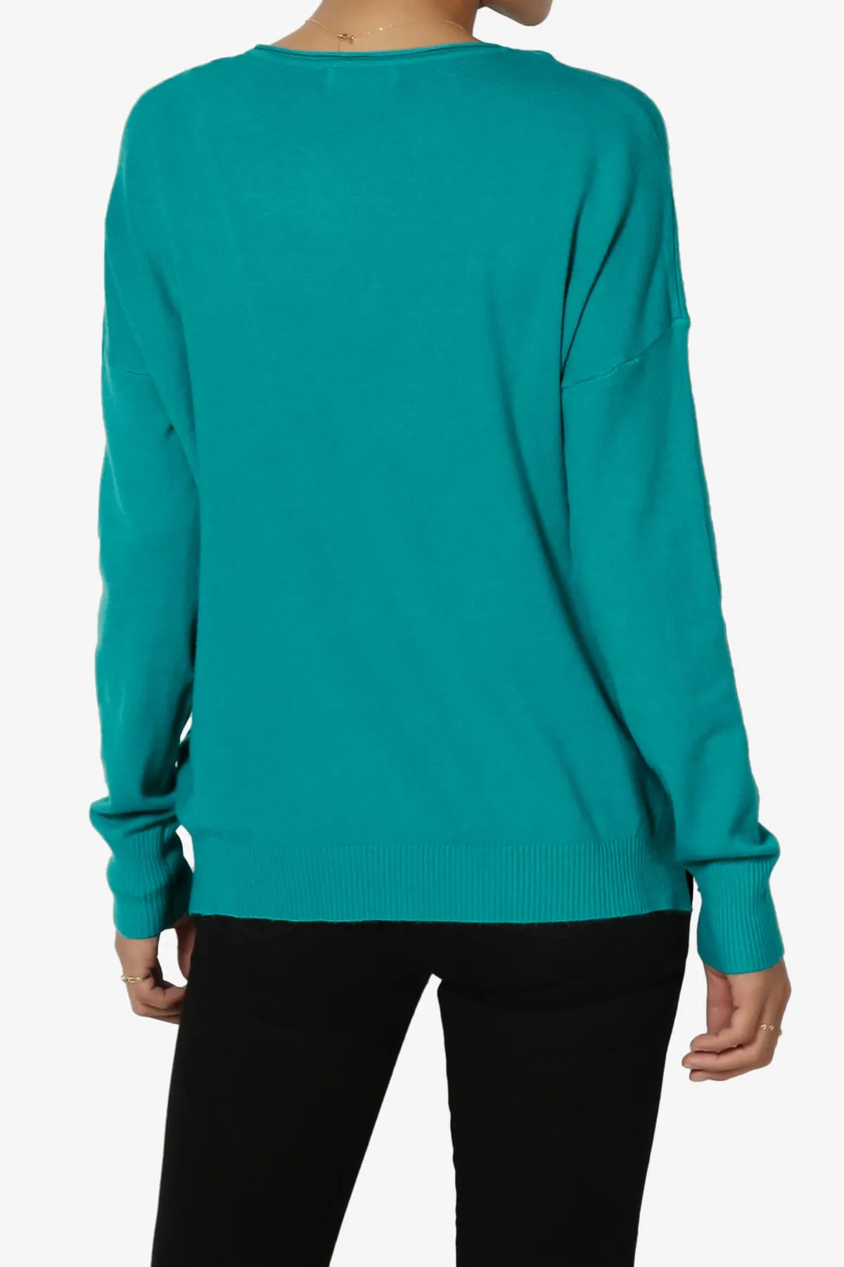 Carolina Long Sleeve Relaxed Fit Knit Top