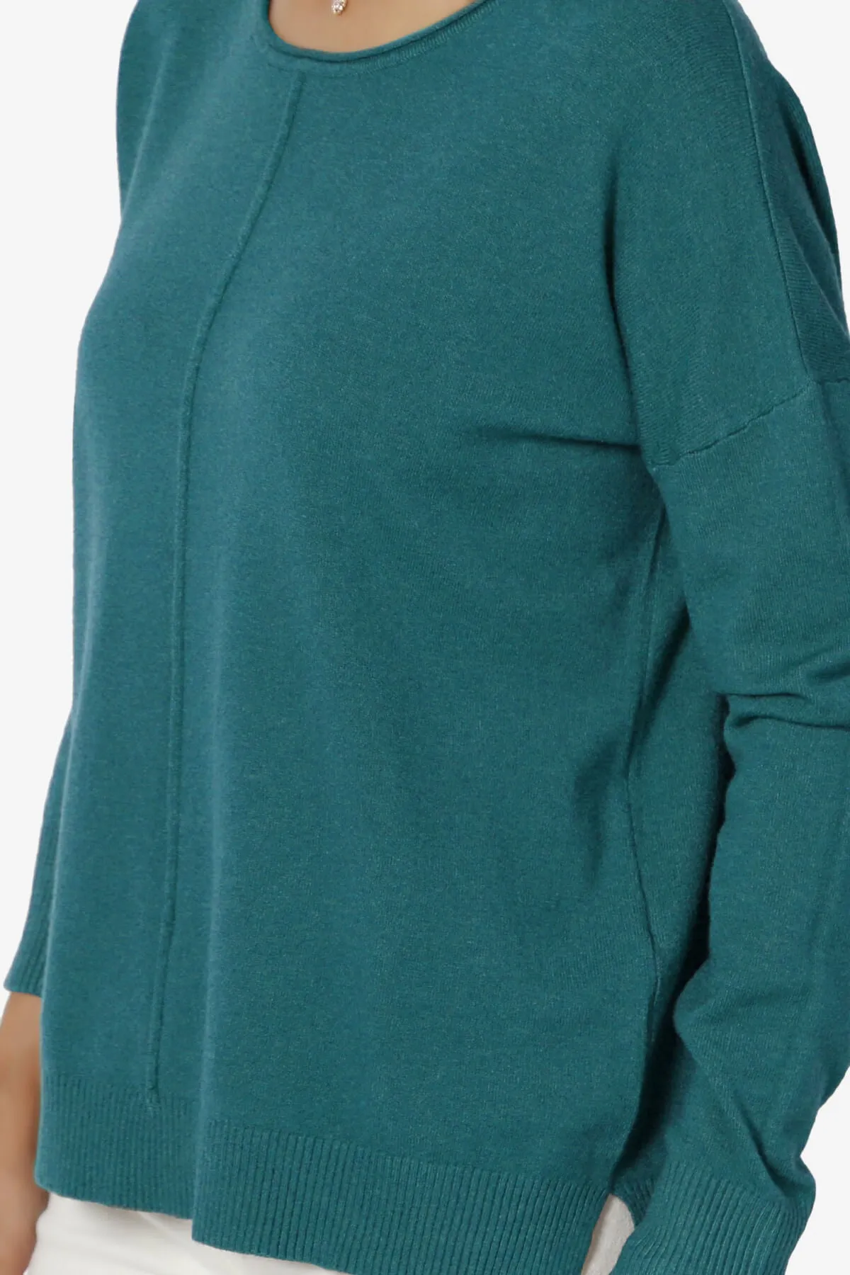 Carolina Long Sleeve Relaxed Fit Knit Top