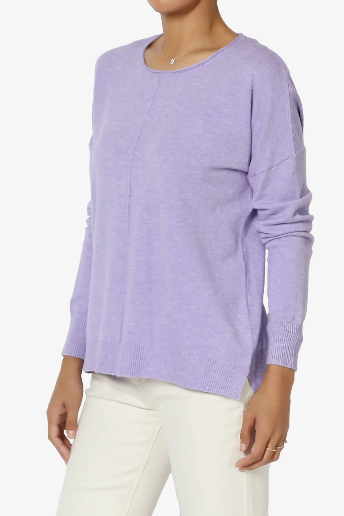 Carolina Long Sleeve Relaxed Fit Knit Top