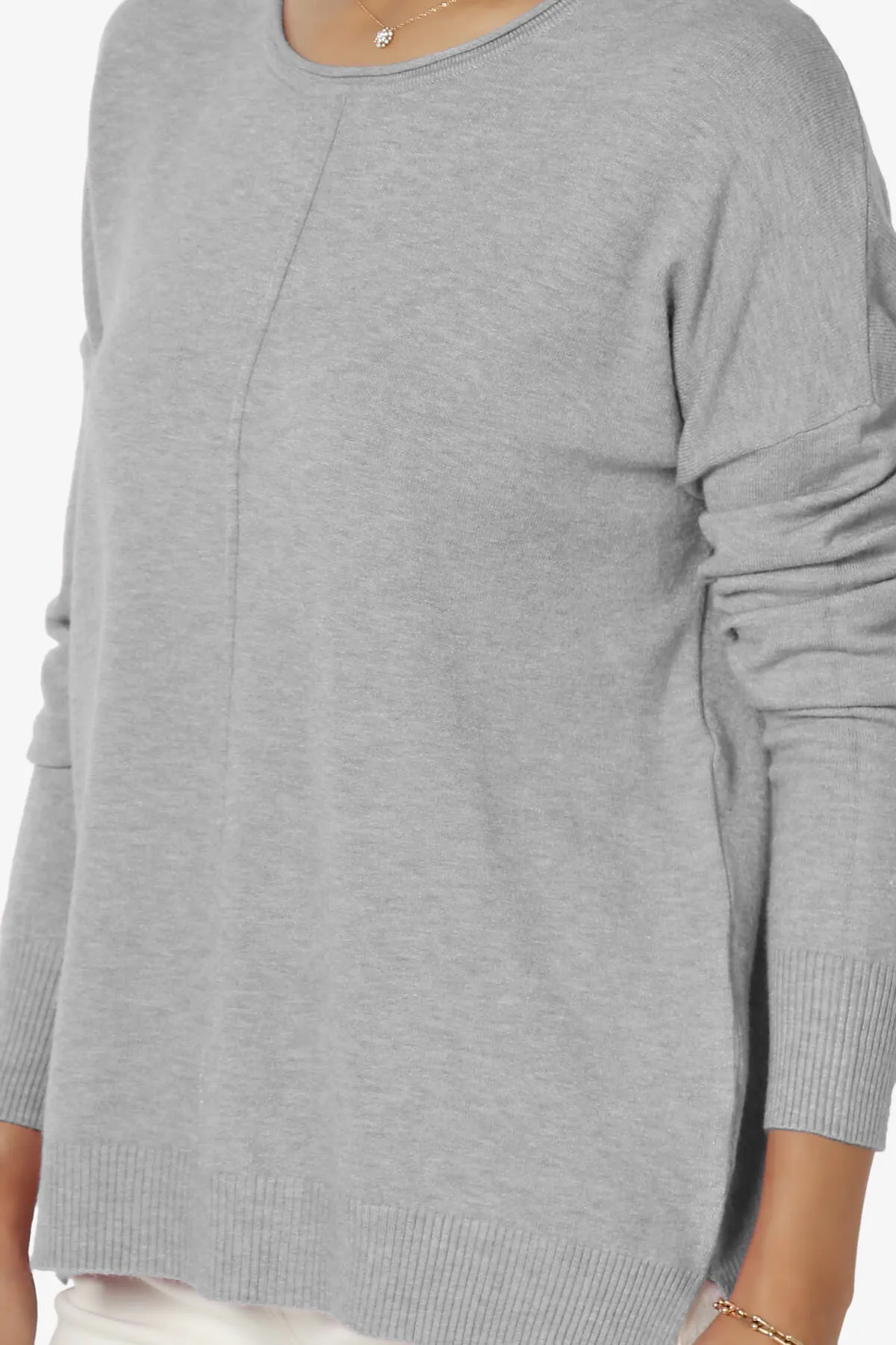 Carolina Long Sleeve Relaxed Fit Knit Top