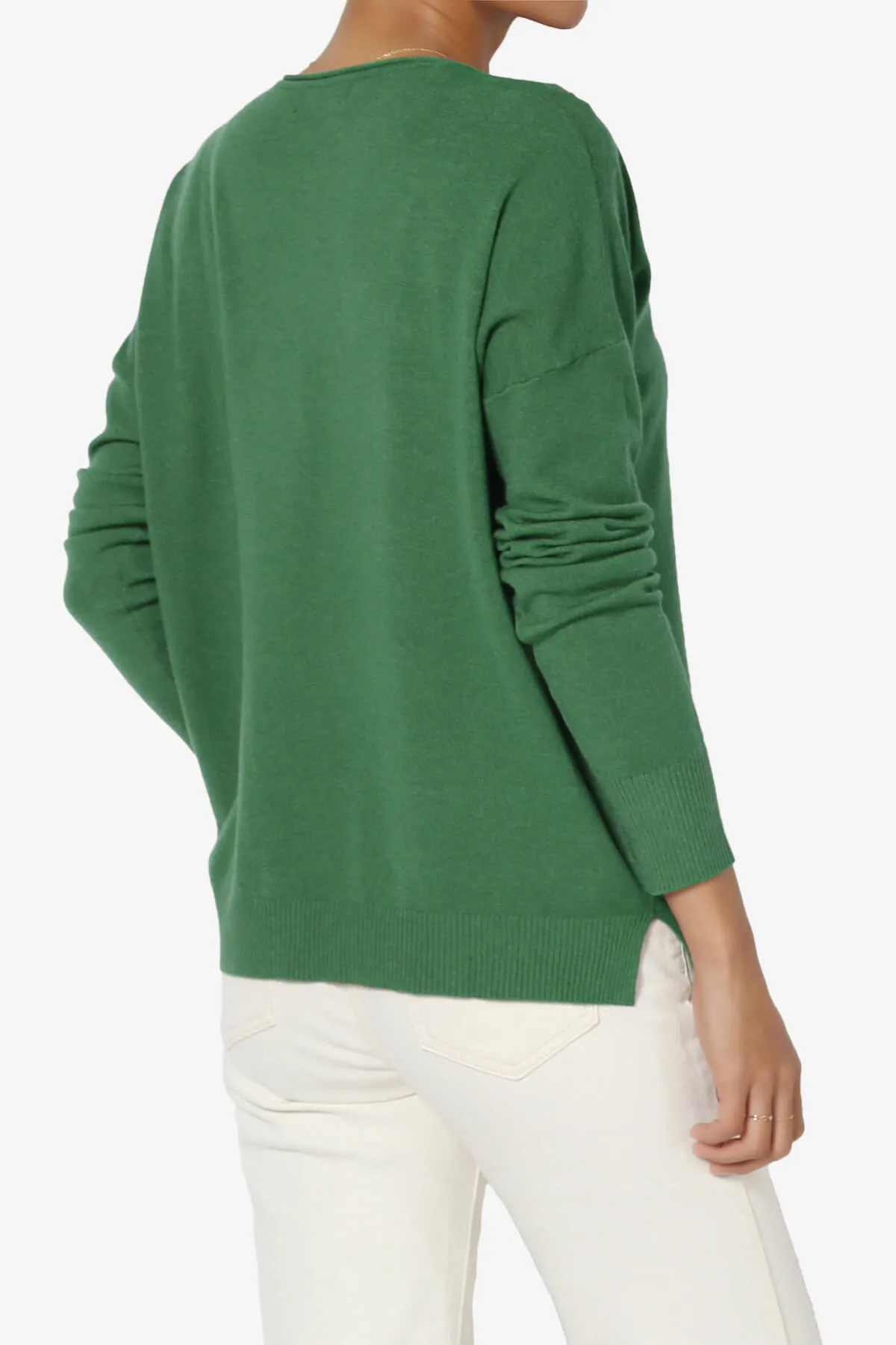 Carolina Long Sleeve Relaxed Fit Knit Top