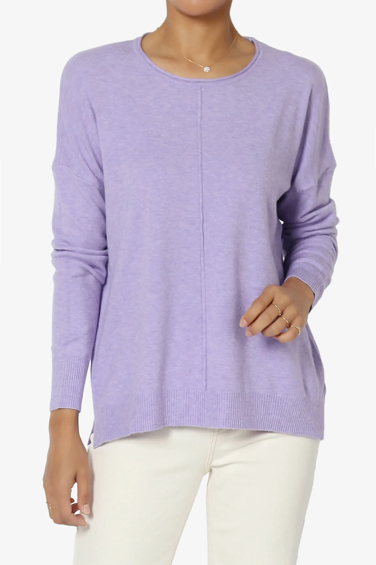 Carolina Long Sleeve Relaxed Fit Knit Top