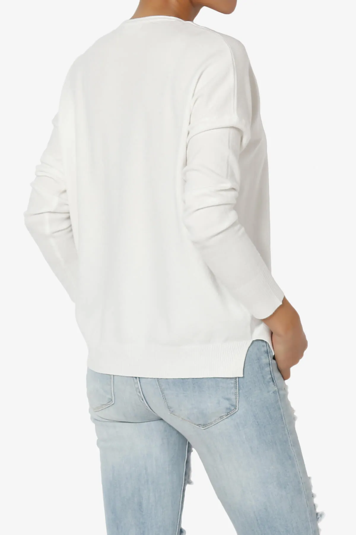 Carolina Long Sleeve Relaxed Fit Knit Top