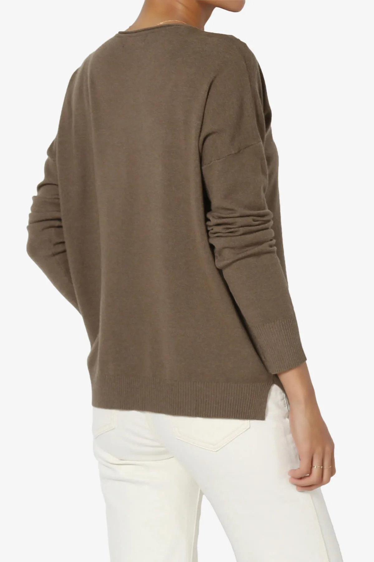 Carolina Long Sleeve Relaxed Fit Knit Top