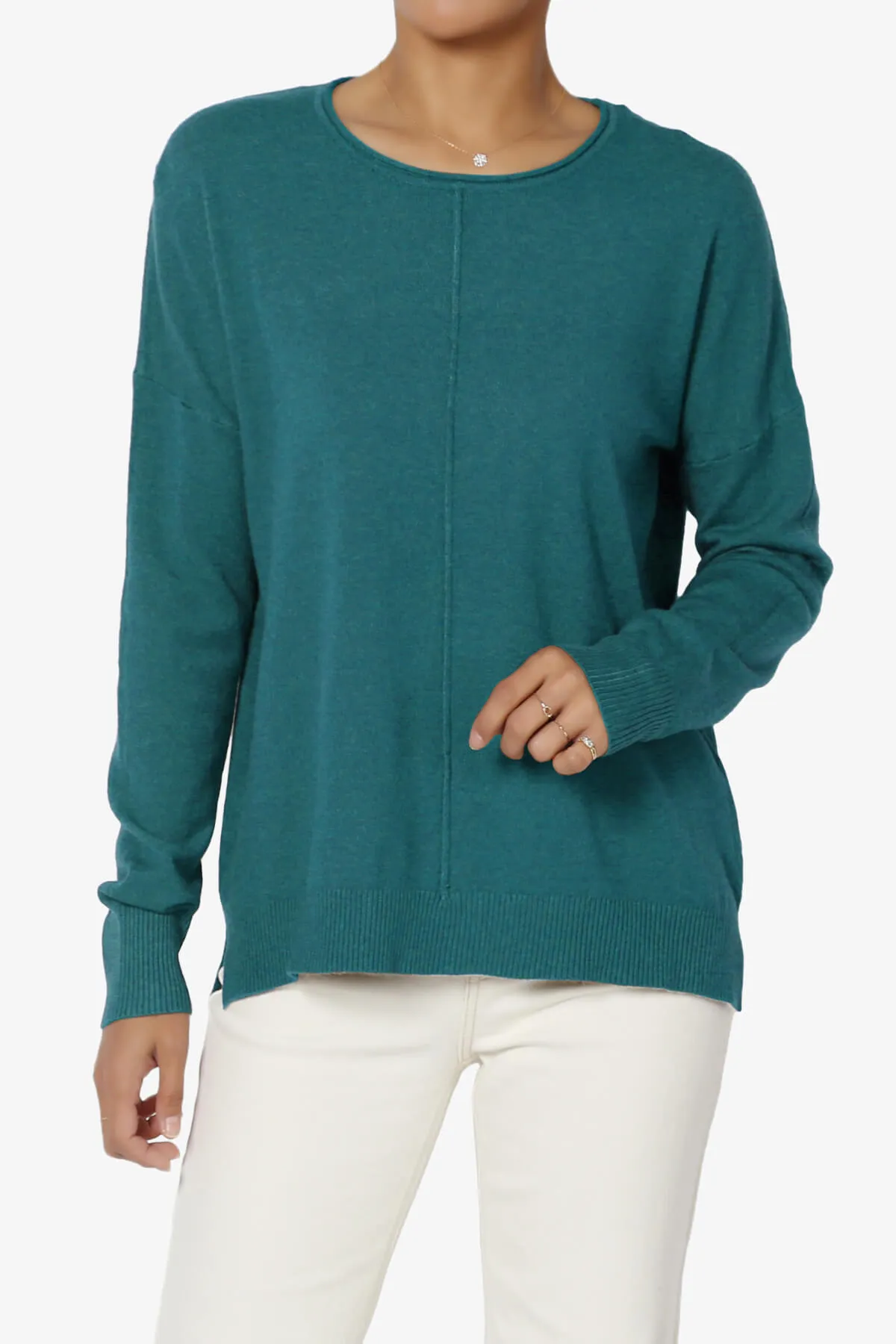Carolina Long Sleeve Relaxed Fit Knit Top