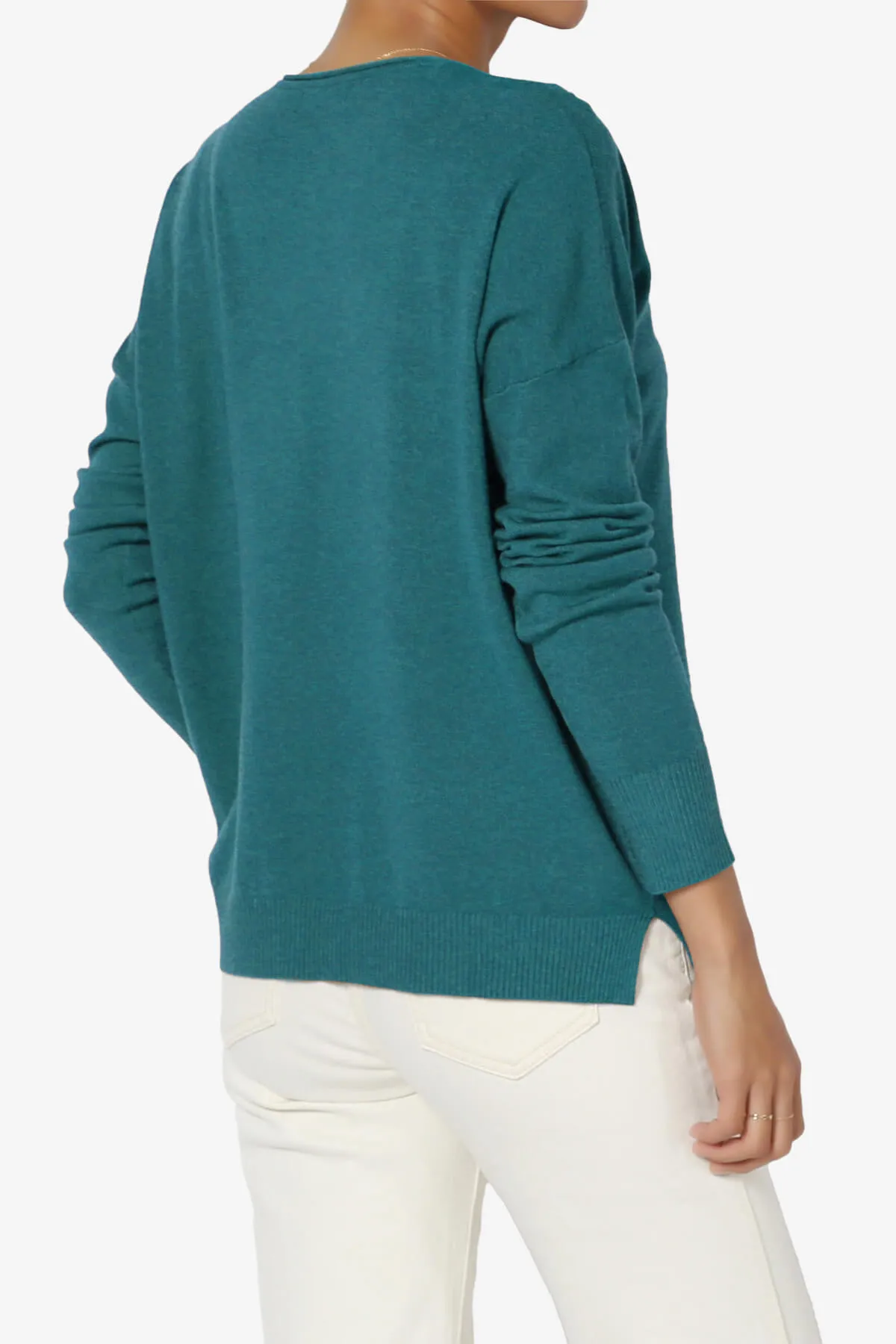 Carolina Long Sleeve Relaxed Fit Knit Top