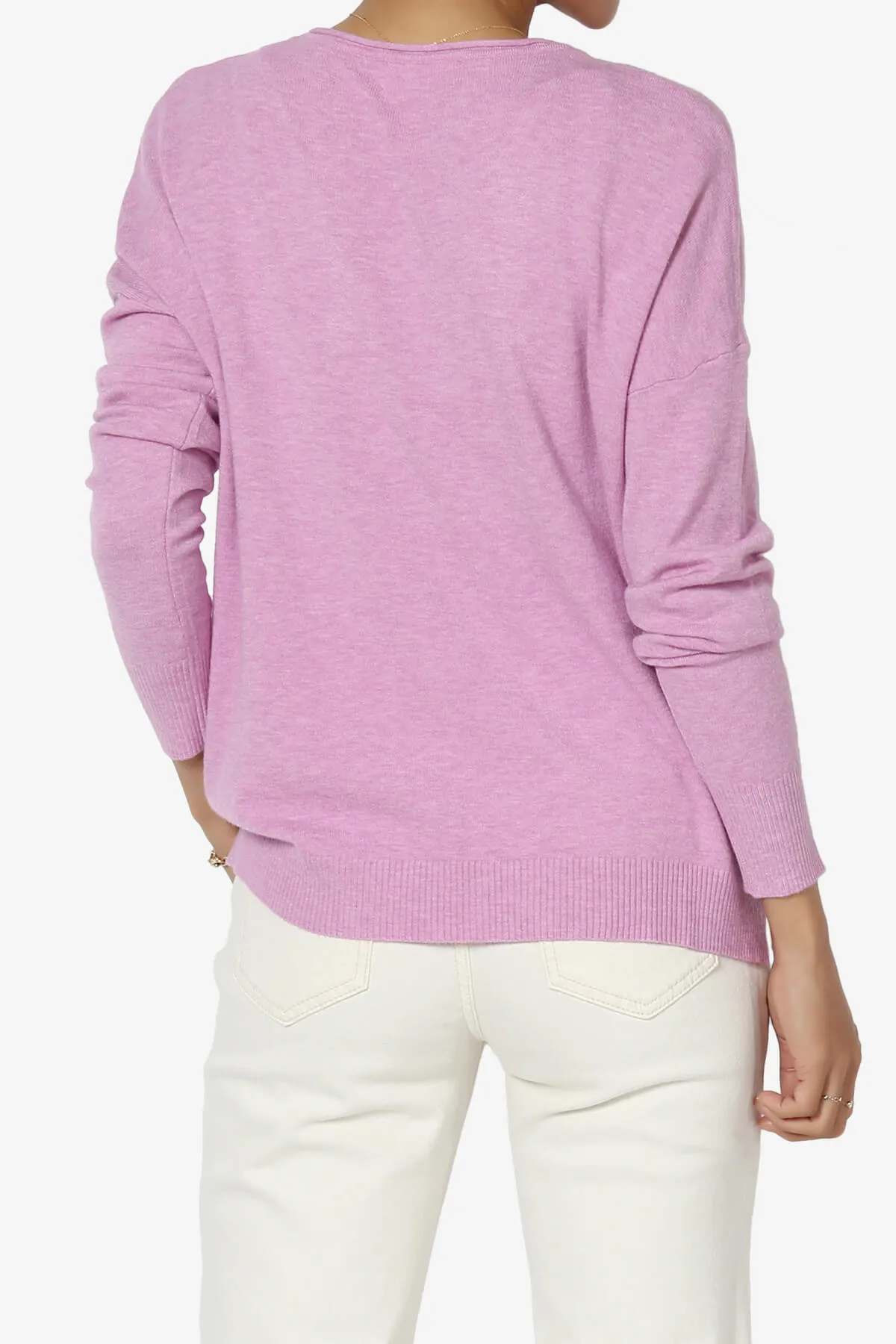 Carolina Long Sleeve Relaxed Fit Knit Top