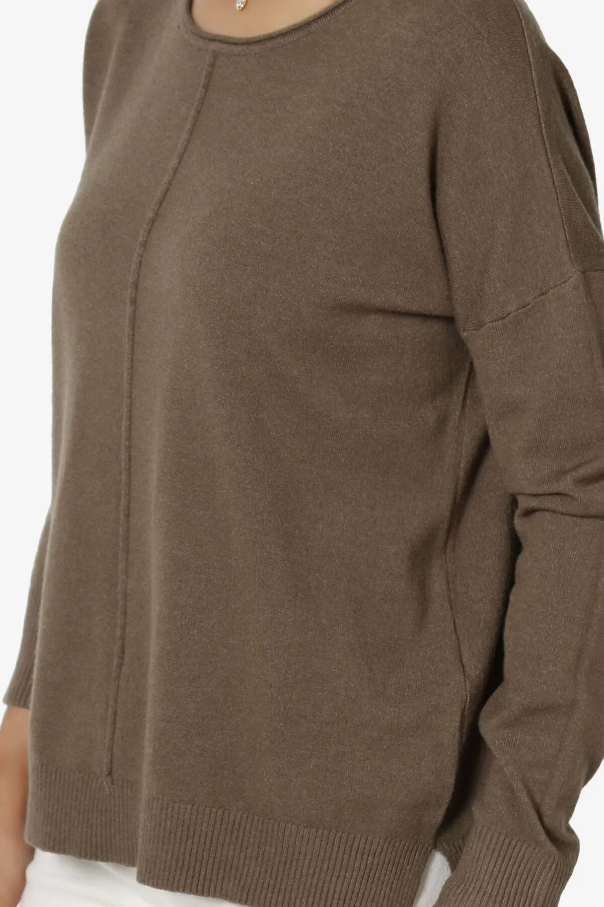 Carolina Long Sleeve Relaxed Fit Knit Top
