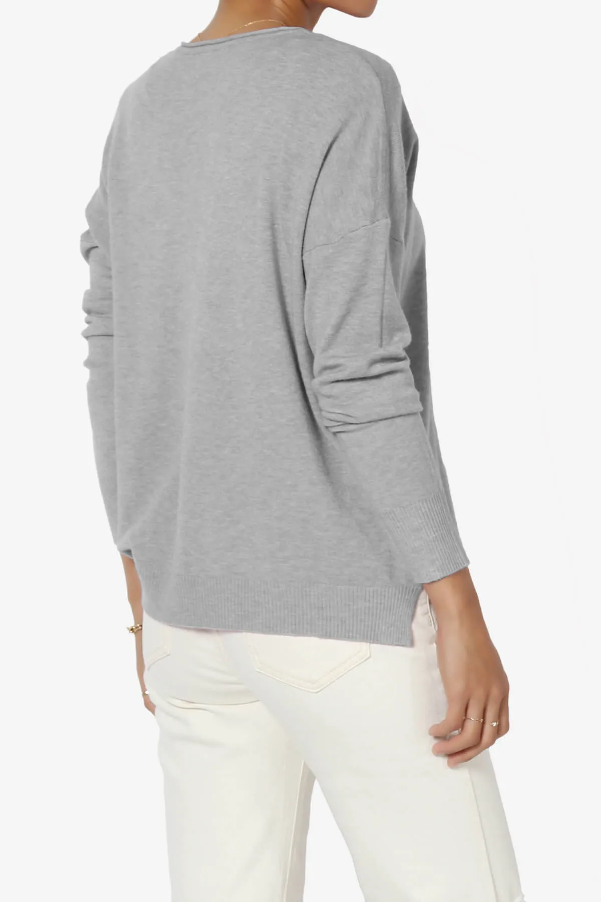 Carolina Long Sleeve Relaxed Fit Knit Top