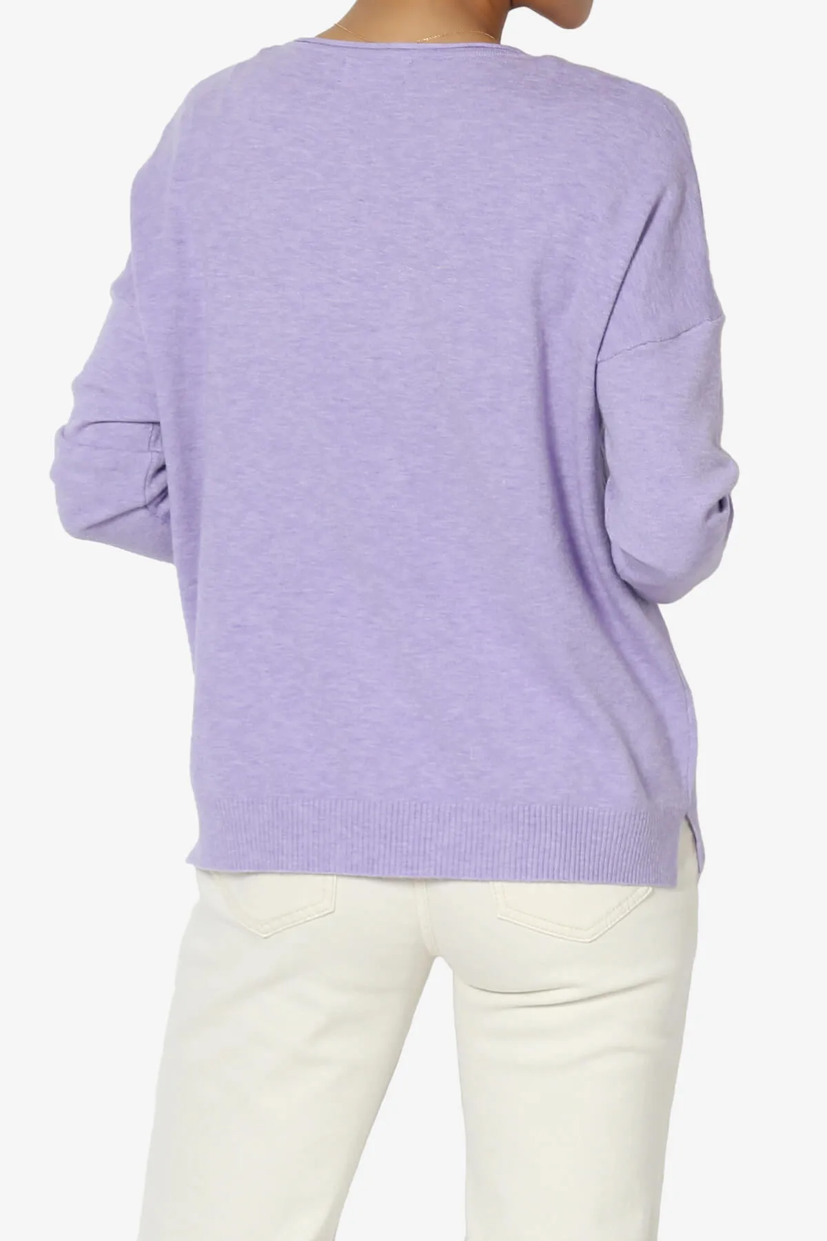 Carolina Long Sleeve Relaxed Fit Knit Top