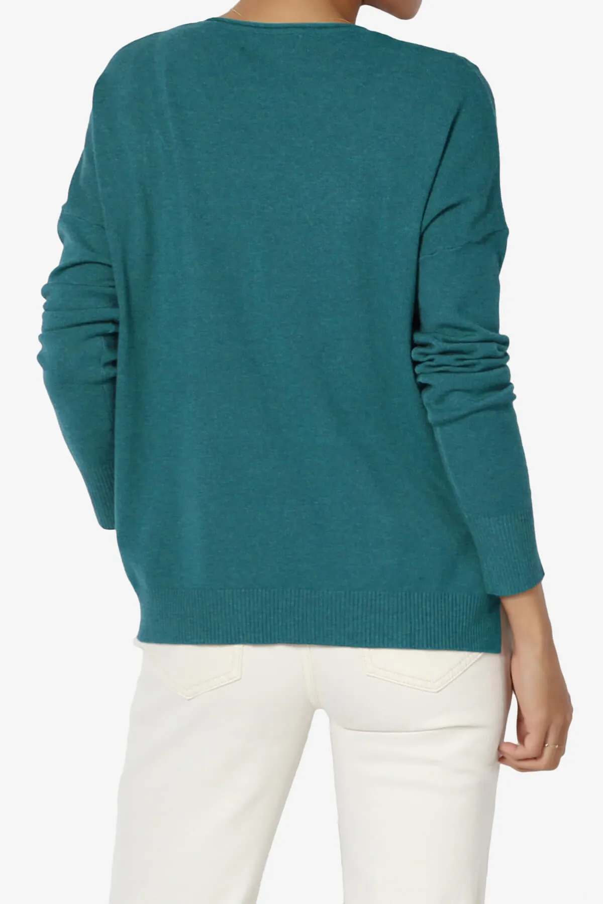 Carolina Long Sleeve Relaxed Fit Knit Top