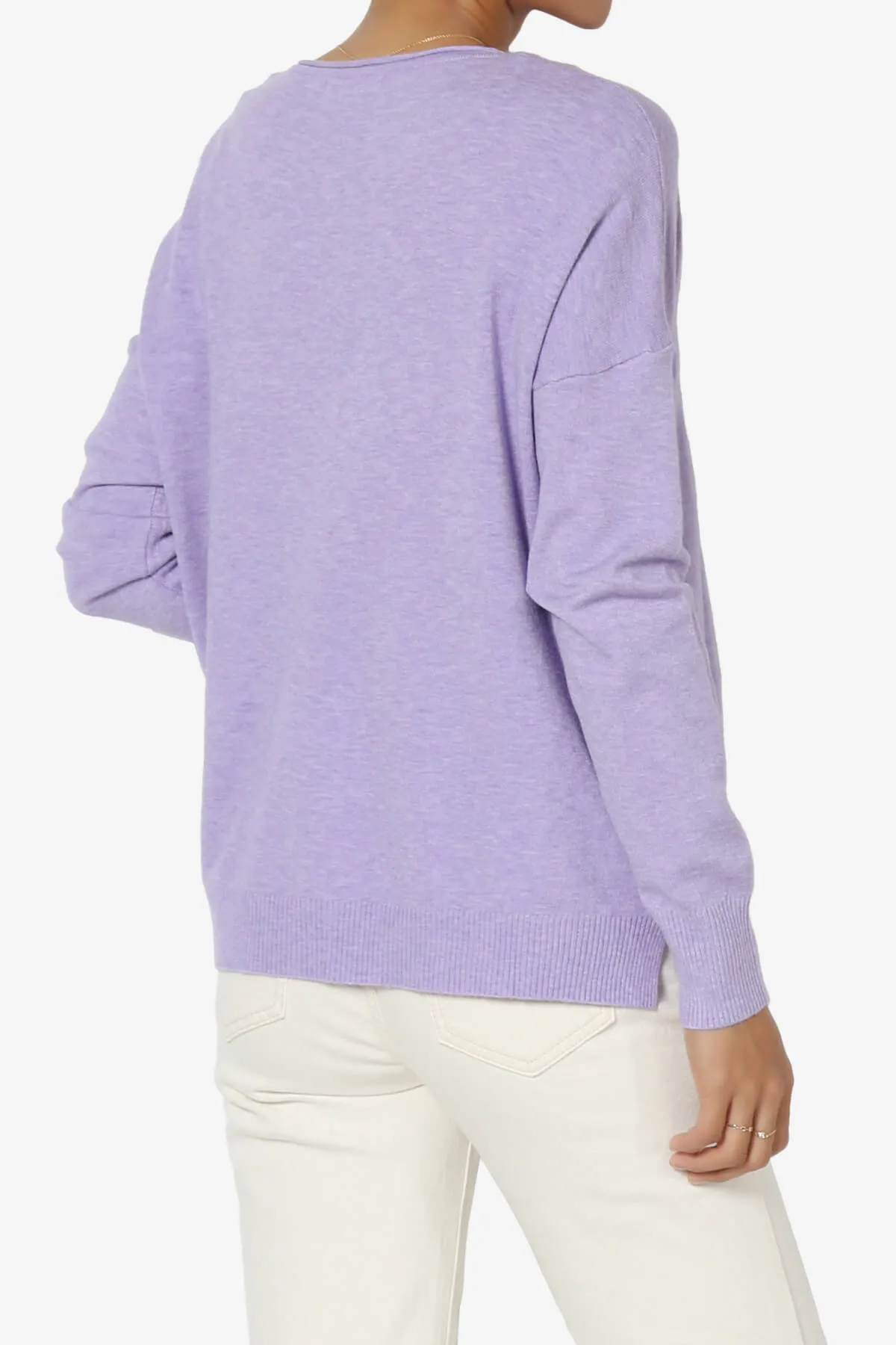 Carolina Long Sleeve Relaxed Fit Knit Top