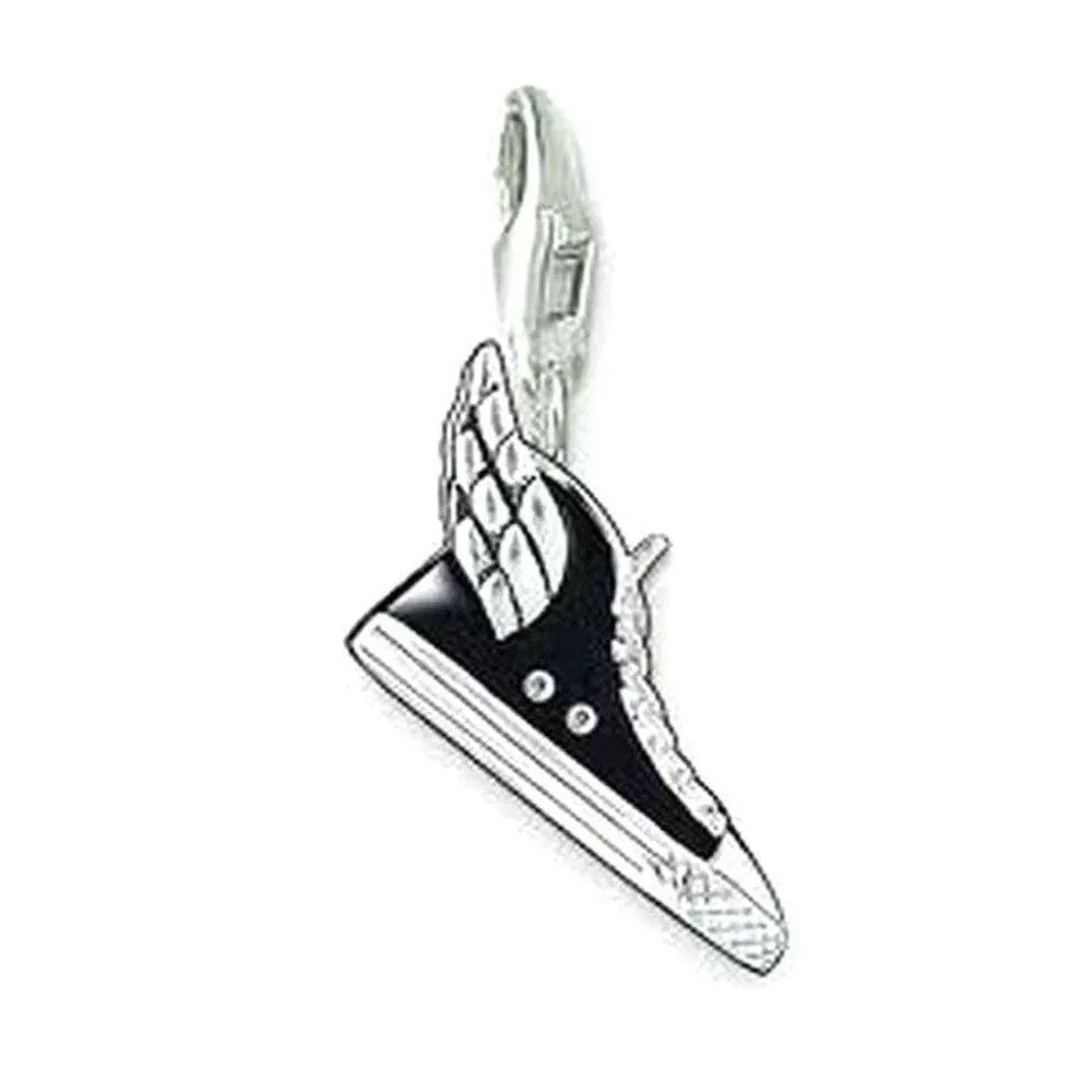 Charm 0609 Sneaker Black Enamel