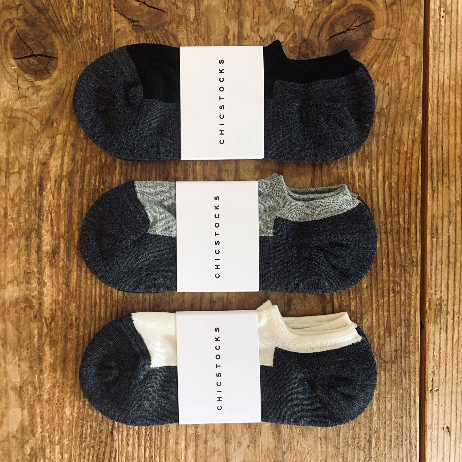 CHICSTOCKS | シックストックス　WOOL SNEAKER SOCKS