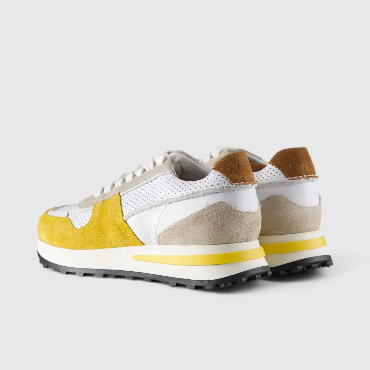 CJ Ladies Statment Sneaker Sorento Yellow