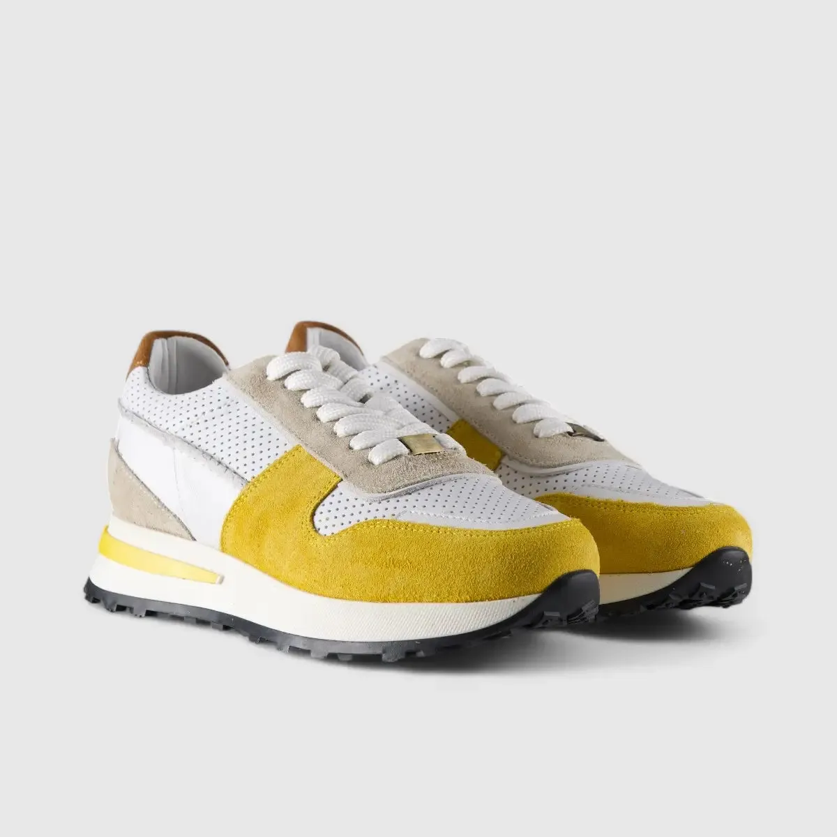 CJ Ladies Statment Sneaker Sorento Yellow