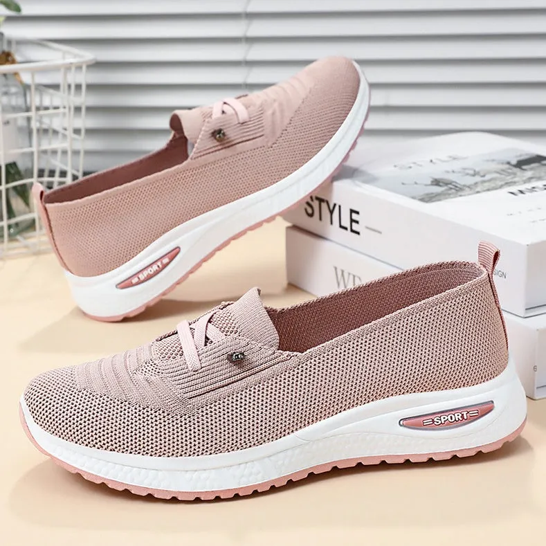 Classic and Casual Slip-On Sneakers for Women - Soft and Slip-Resistant