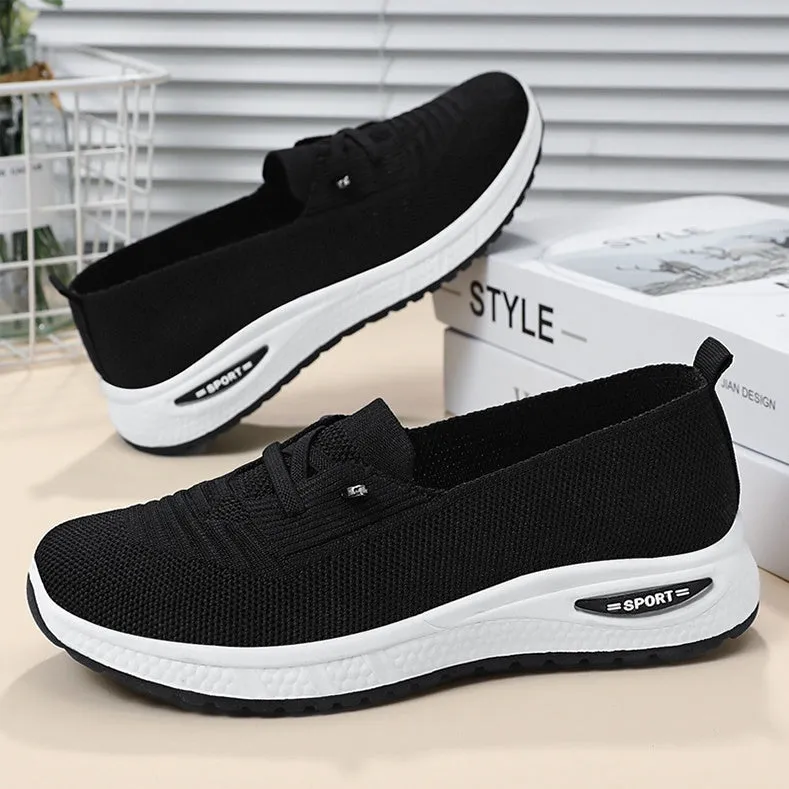 Classic and Casual Slip-On Sneakers for Women - Soft and Slip-Resistant