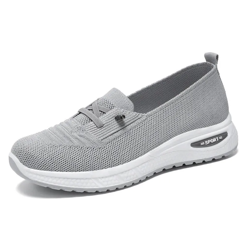 Classic and Casual Slip-On Sneakers for Women - Soft and Slip-Resistant