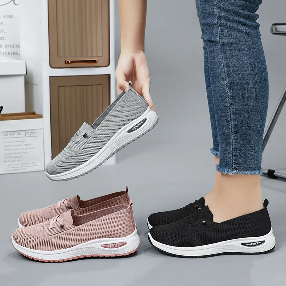 Classic and Casual Slip-On Sneakers for Women - Soft and Slip-Resistant