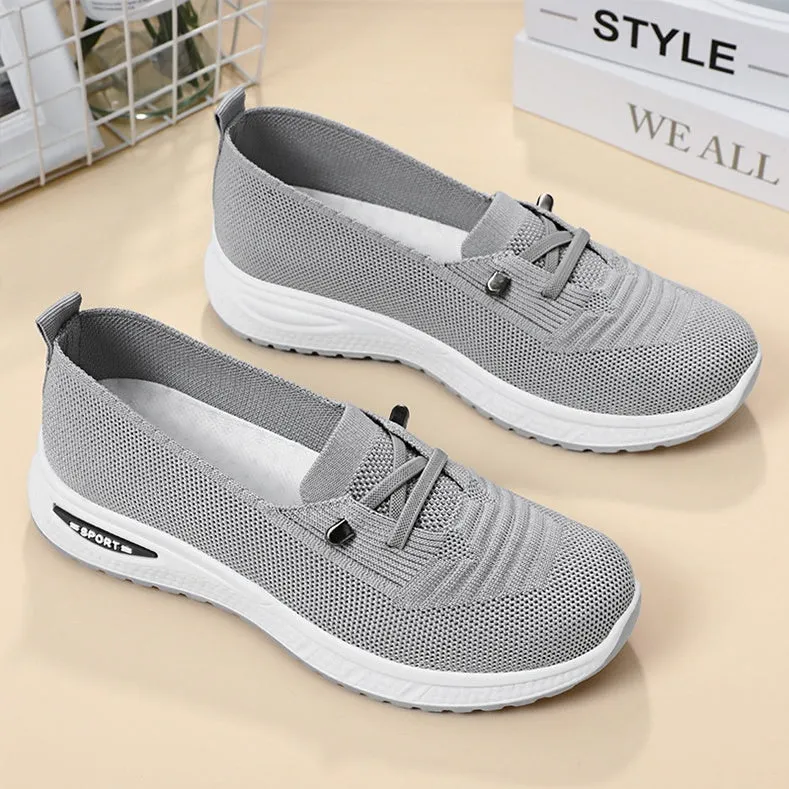 Classic and Casual Slip-On Sneakers for Women - Soft and Slip-Resistant