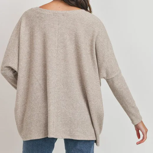 Classic V-Neck Sweater Top