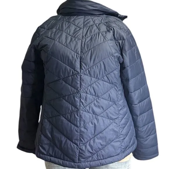 Columbia Zip-up Without Hood  Powder Lite II Casual Jacket Size XL in Dark Navy
