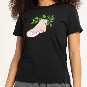 Converse LET'S GROW SNEAKER TEE BLACK