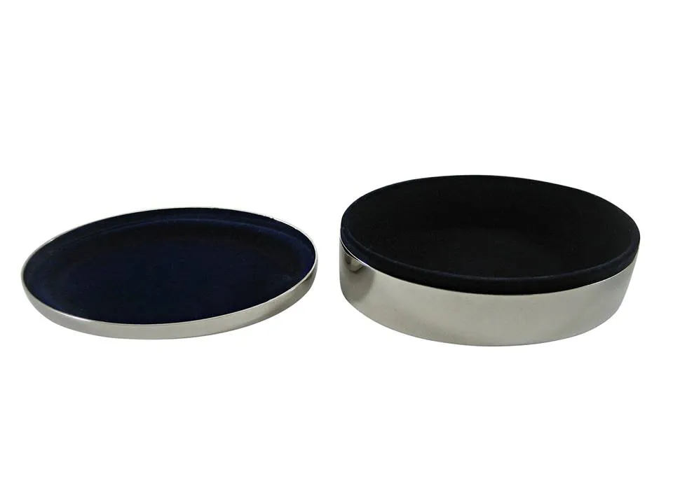Crossed Polo Mallets Horse Riding Equestrian Oval Trinket Jewelry Box