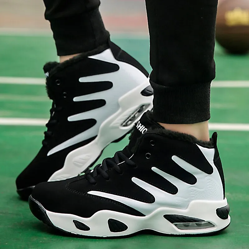 Danny – Men's Sneakers with Winter Plush and Air Cushion