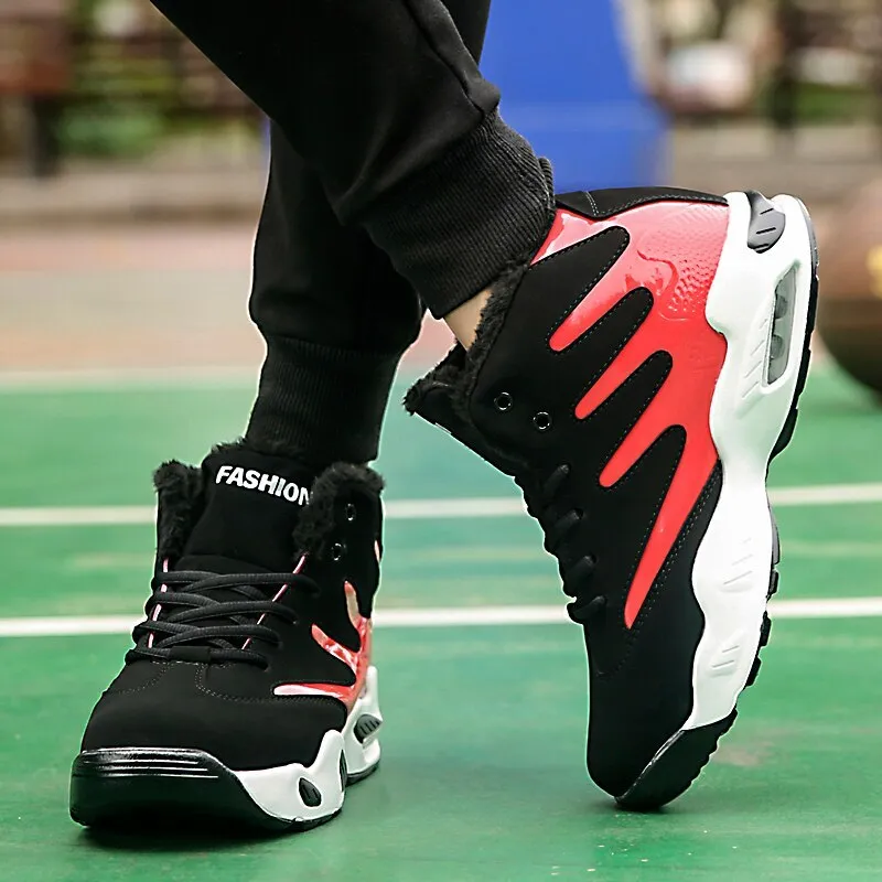 Danny – Men's Sneakers with Winter Plush and Air Cushion