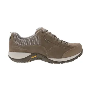 Dansko Women's Paisley Waterproof Sneaker- Walnut Suede