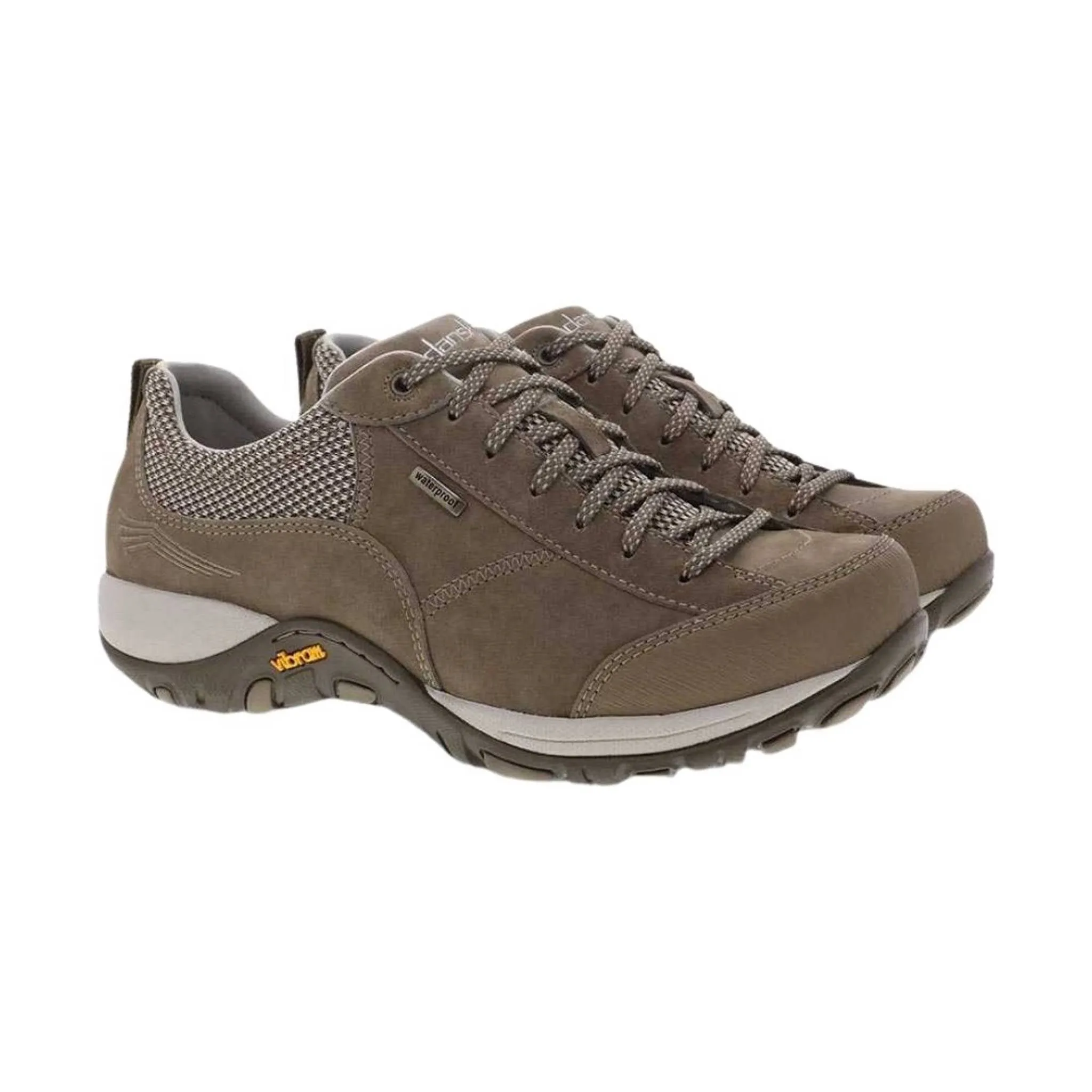 Dansko Women's Paisley Waterproof Sneaker- Walnut Suede