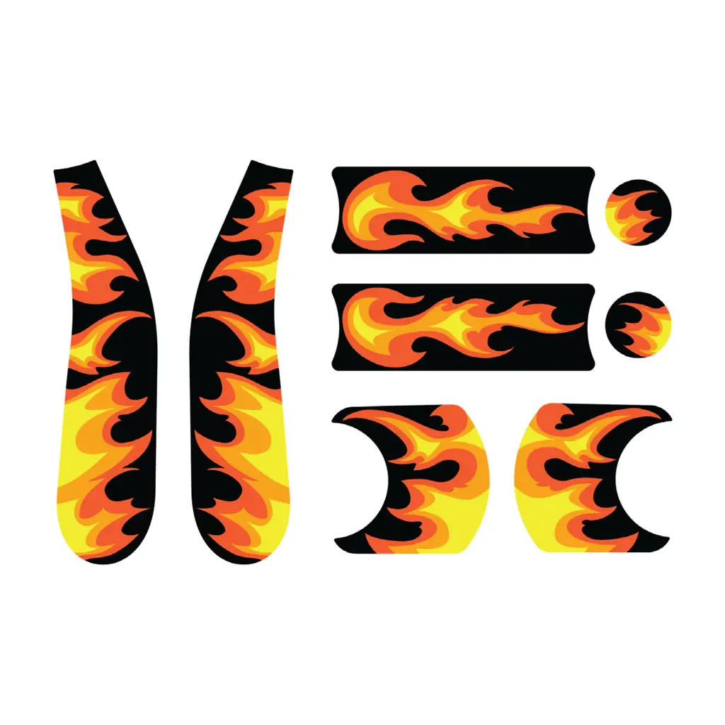 Doona Liki Trike Sticker Set - Flames