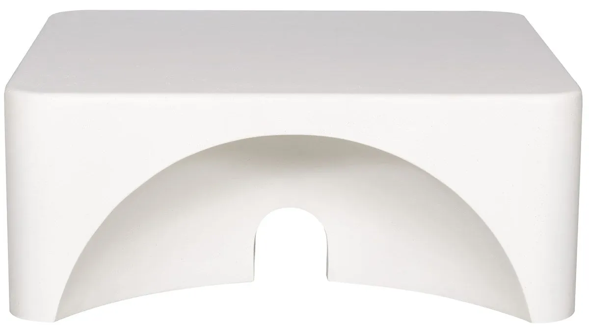 Dorian Outdoor Modern Square Cocktail Table