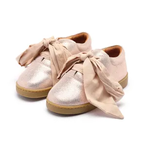Emilia Organza Halbschuh mit Schleife aus Premium-Leder