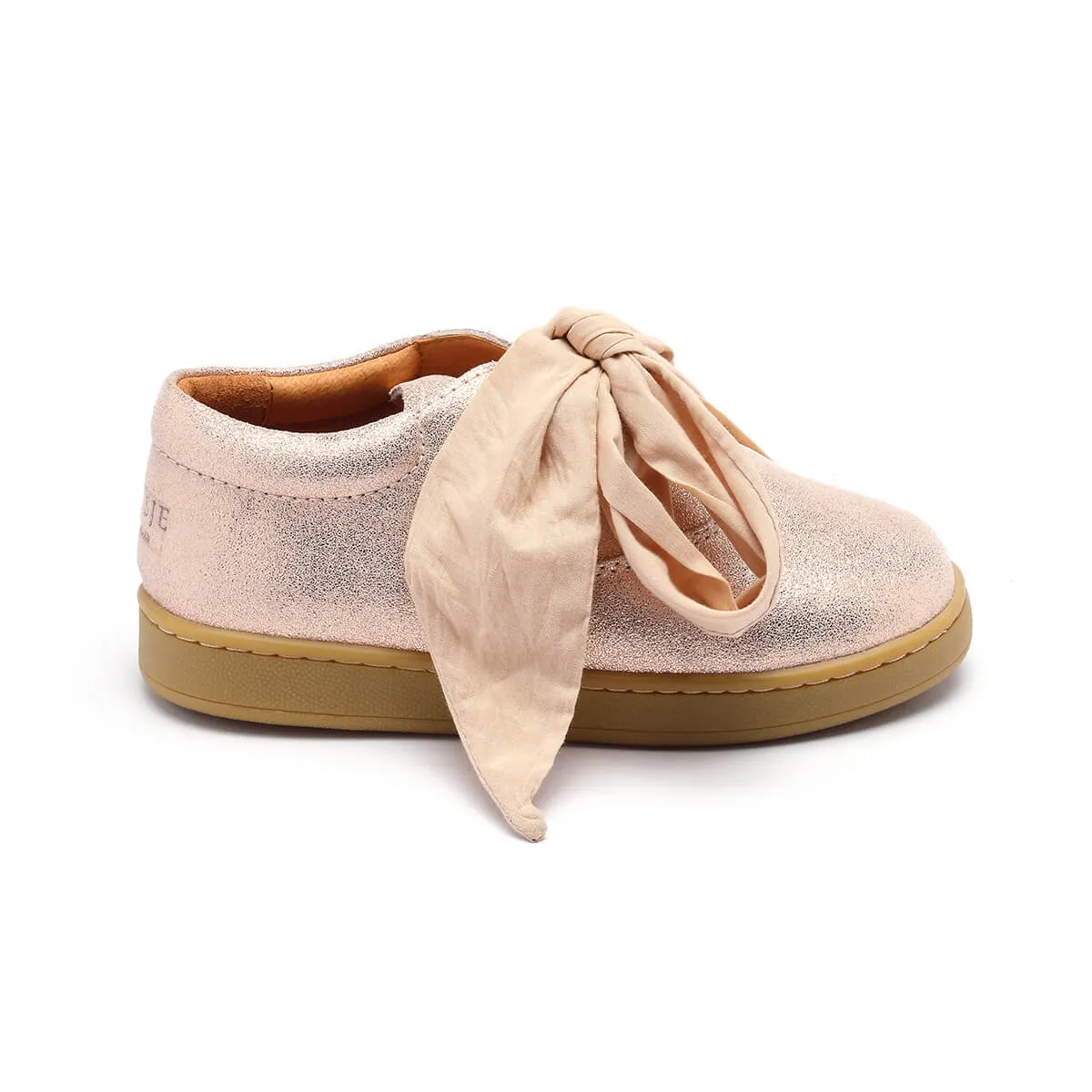 Emilia Organza Halbschuh mit Schleife aus Premium-Leder