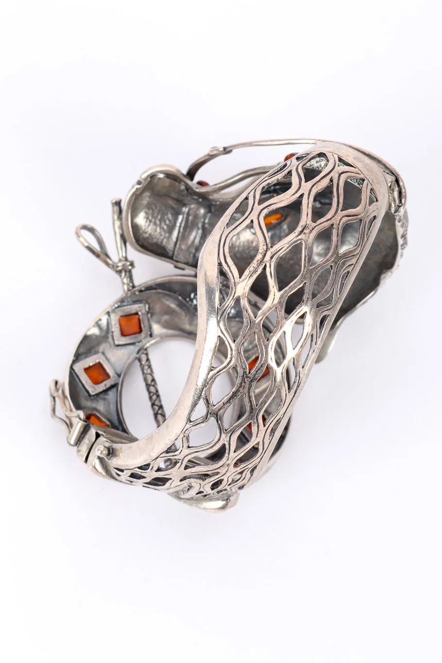 Equestrian Motif Sterling Bracelet