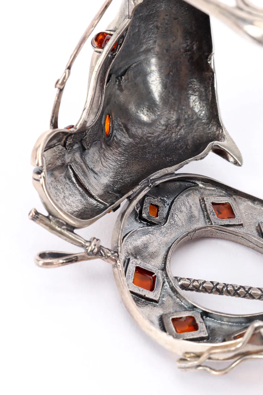 Equestrian Motif Sterling Bracelet
