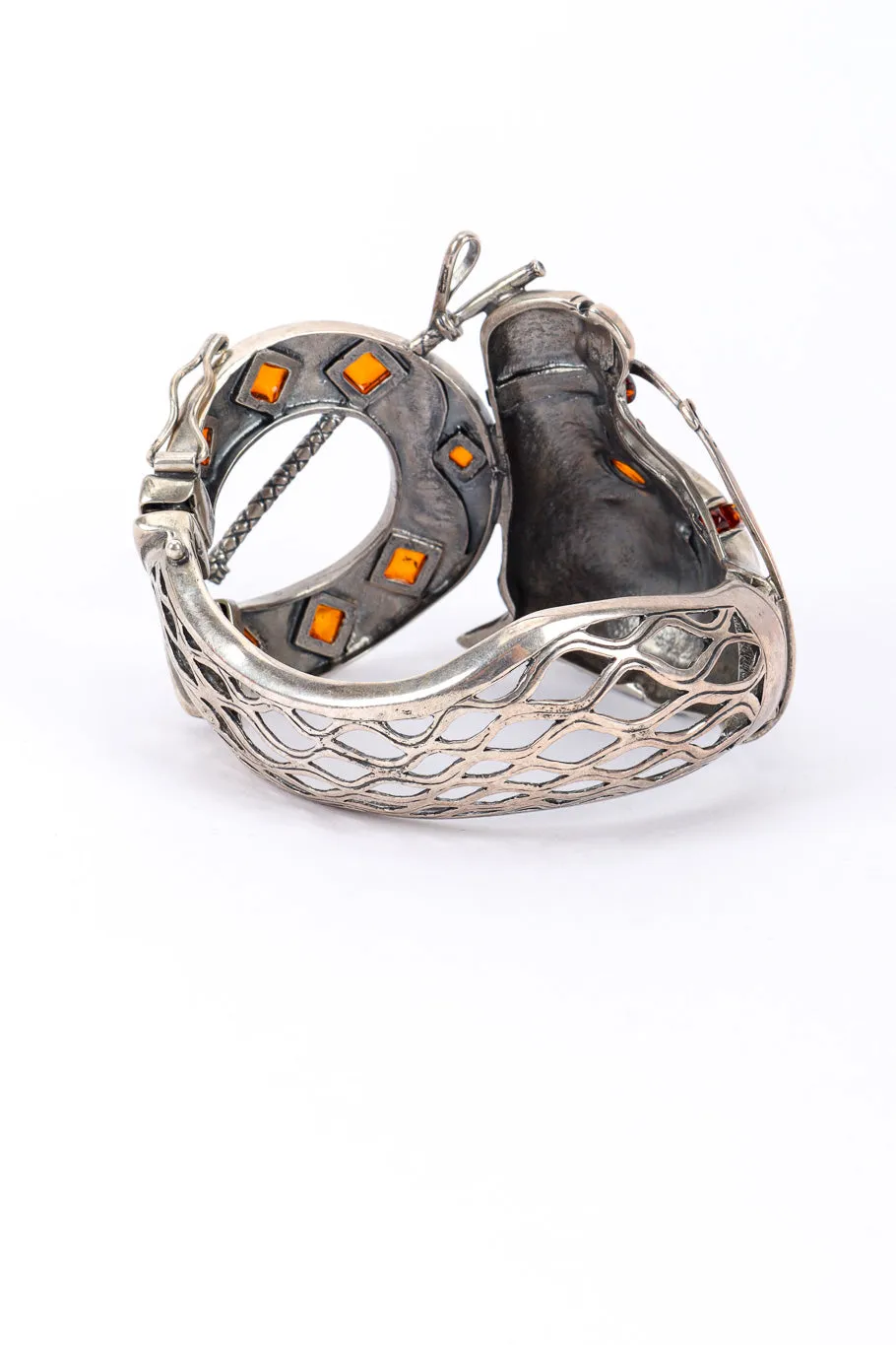 Equestrian Motif Sterling Bracelet