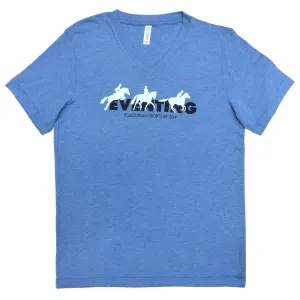 Eventing V-Neck Shirt Sky Blue